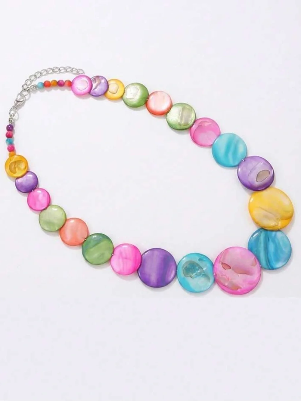 Shell Disc Necklace N2262
